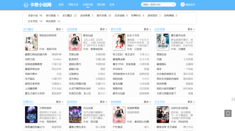 PTCMS3.8卡奇小说美化UI新版修复全新发布